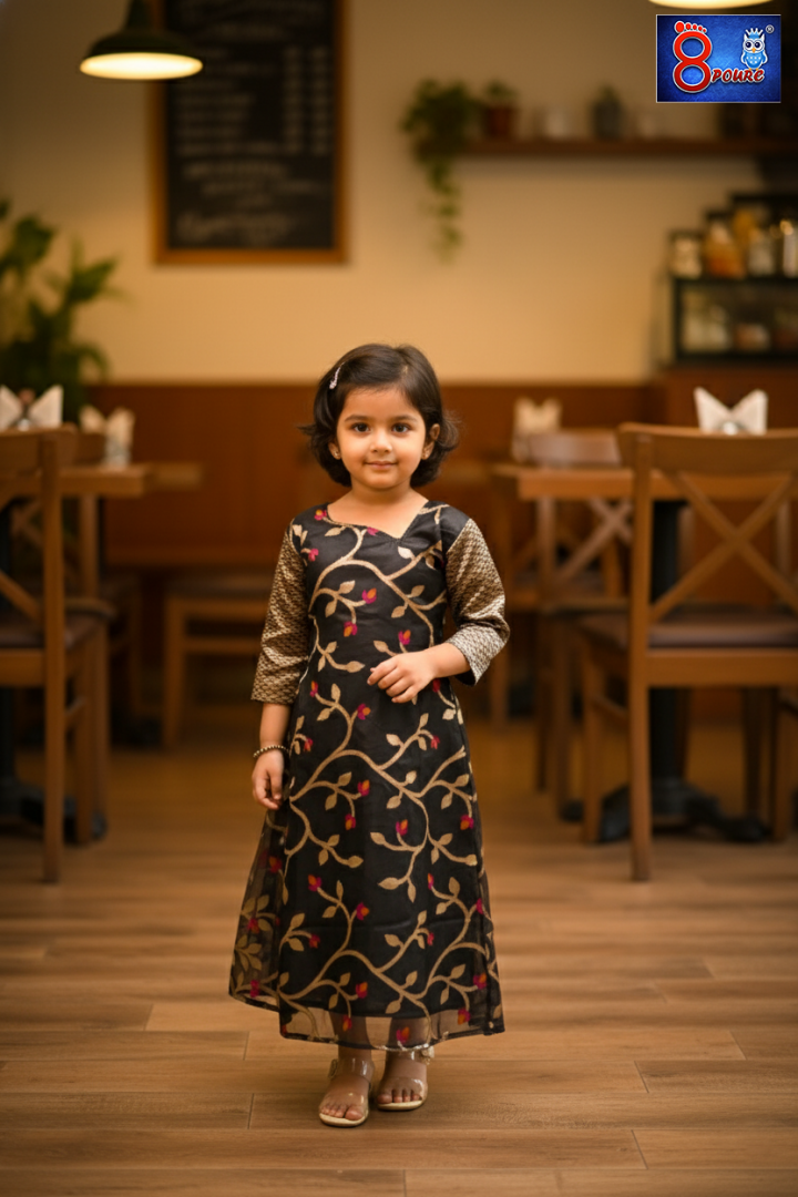 Baby Musline Dress | CCP 11 | Black