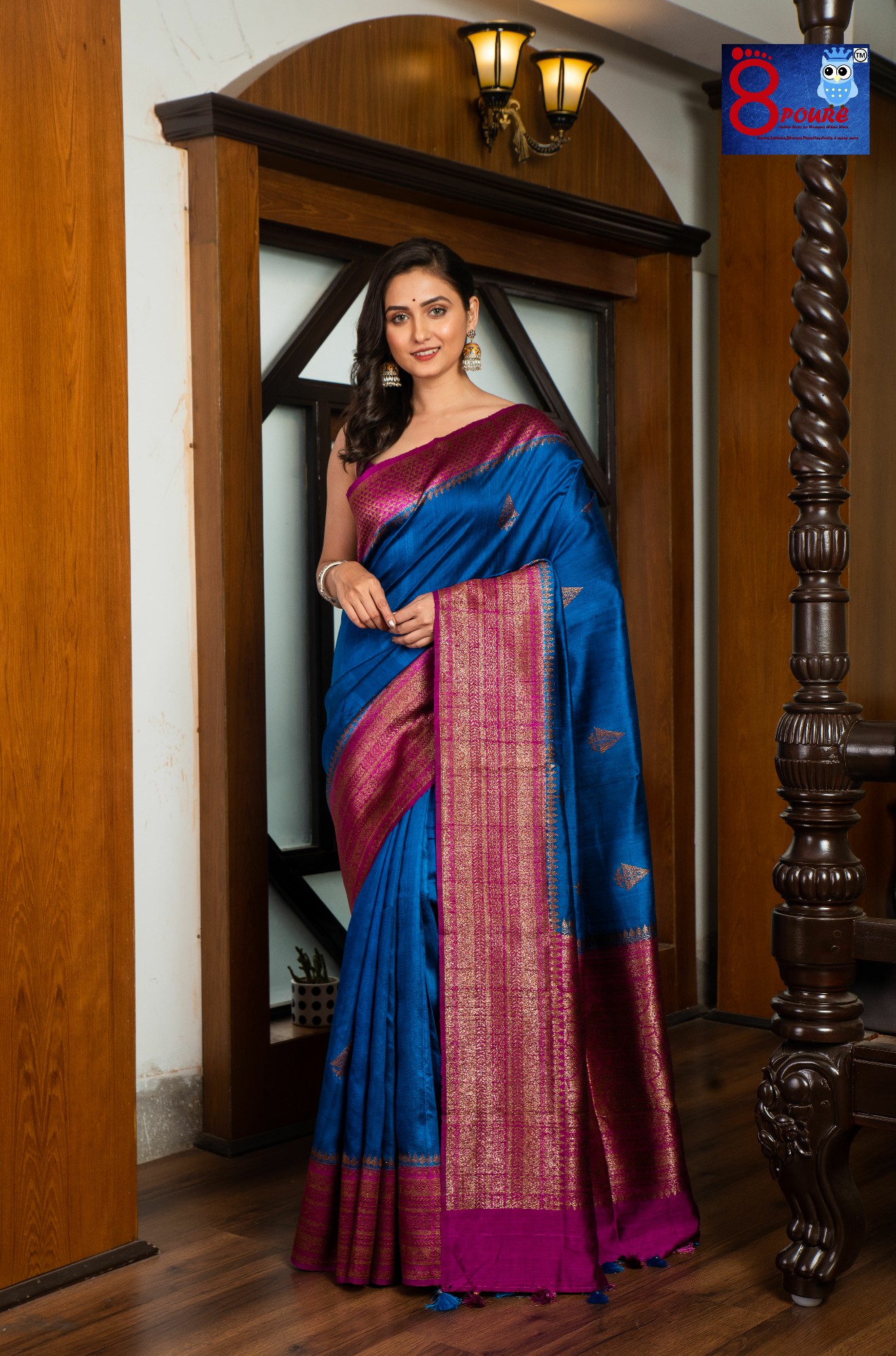 Dupion Silk Banaras | LTU 44