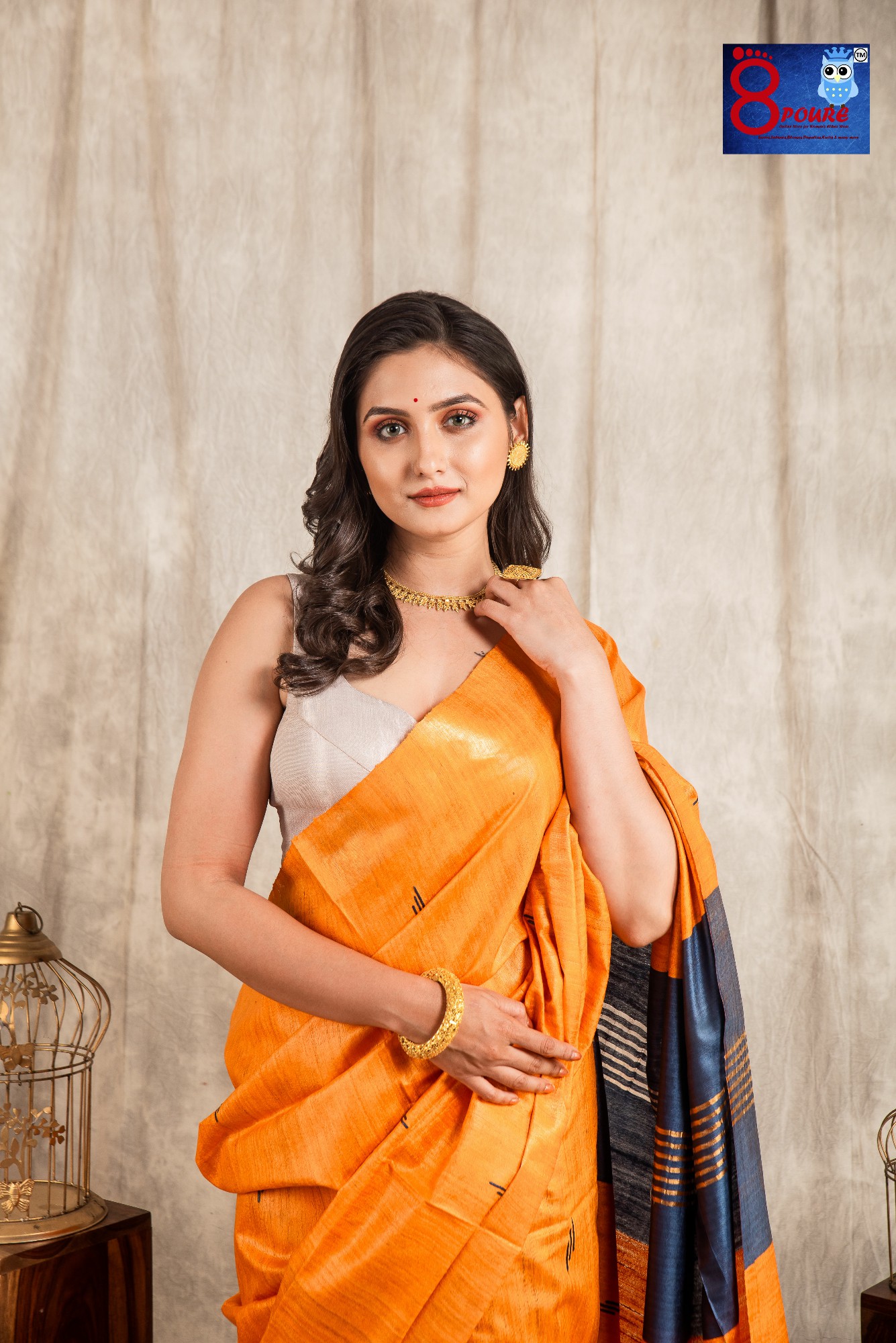 Organic Pure Ghicha Silk Saree | CSP 01