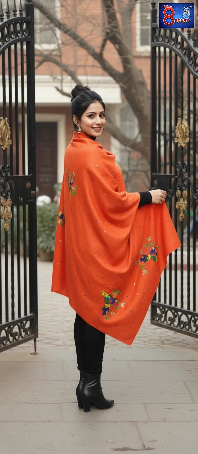 Handcrafted Winter Wrap | HWW 14