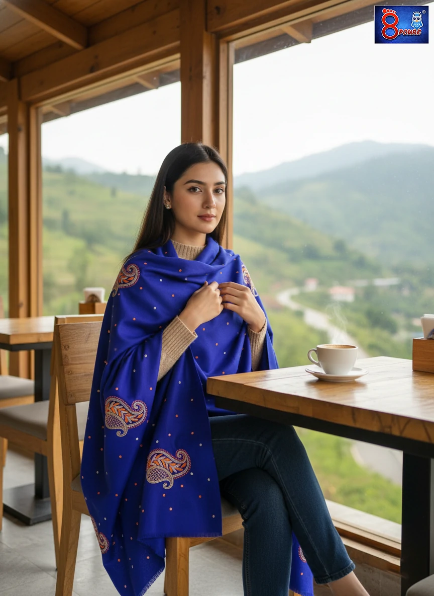 Handcrafted Winter Wrap | HWW 07