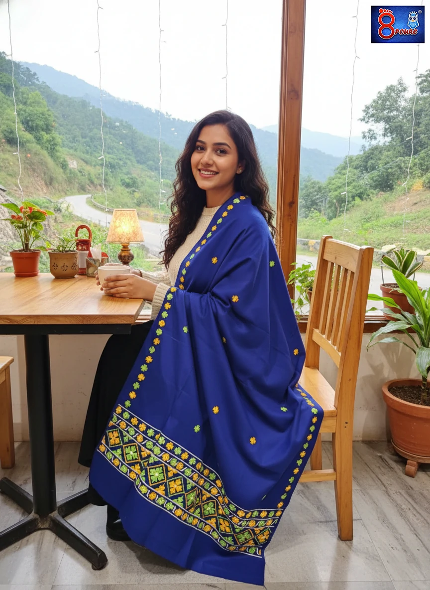 Handcrafted Winter Wrap | HWW 11