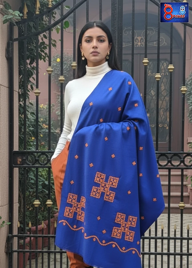 Handcrafted Winter Wrap | HWW 04