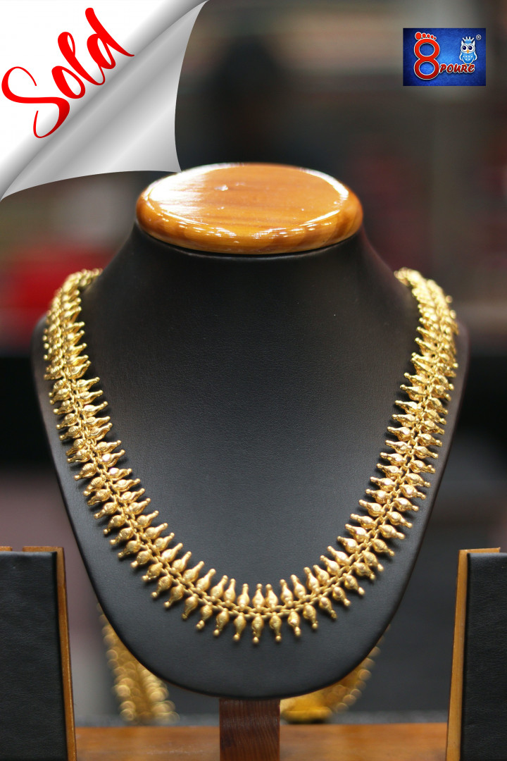 Forming Necklace with Earrings | 1.5 Gram Gold Forming Jewellery	| JW 02