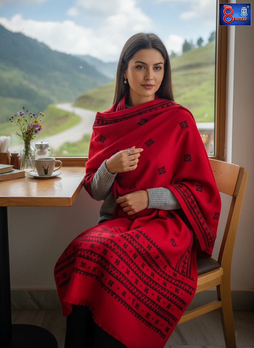 Handcrafted Winter Wrap | HWW 12