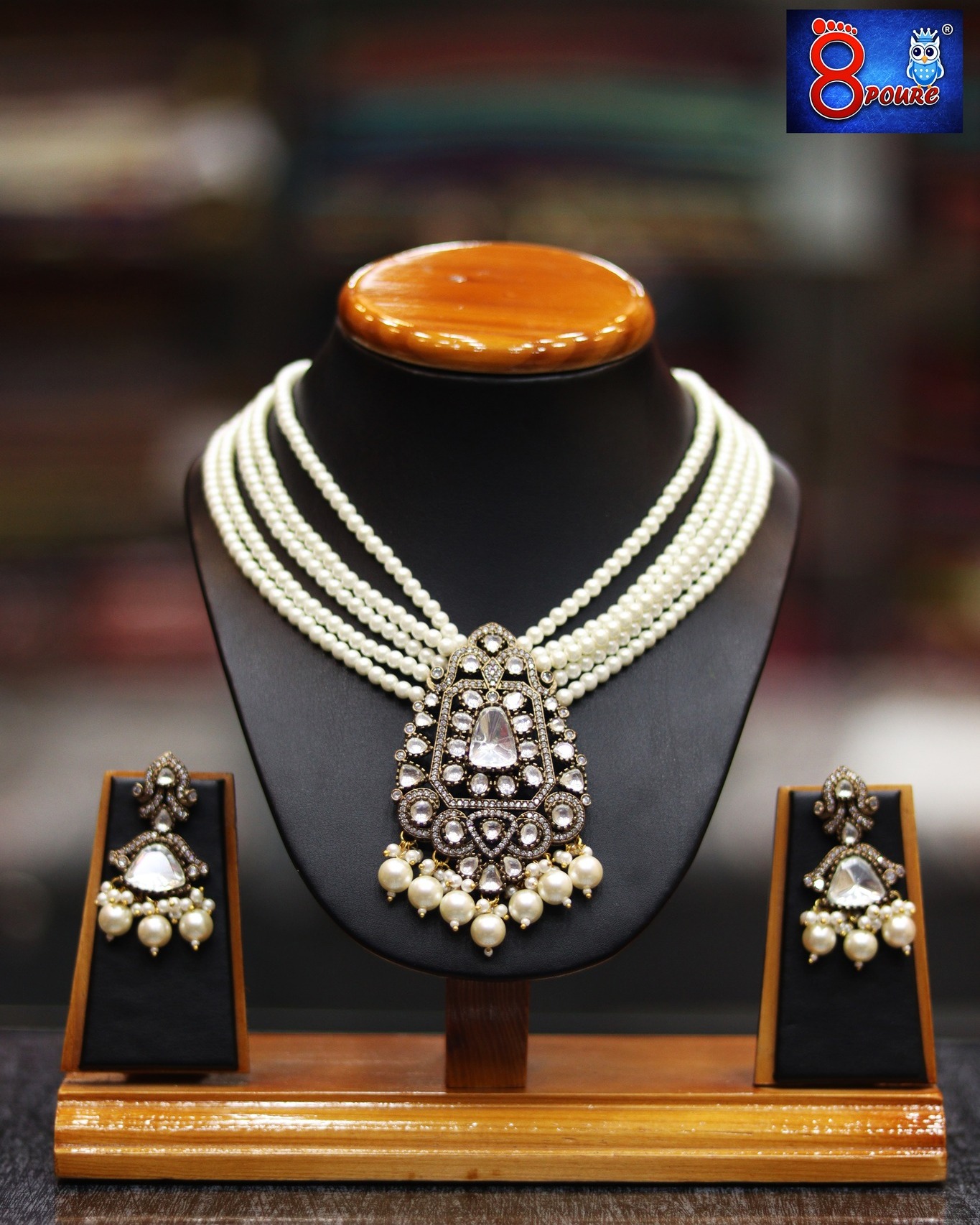 Pearl & Kundan Necklace | JW 09