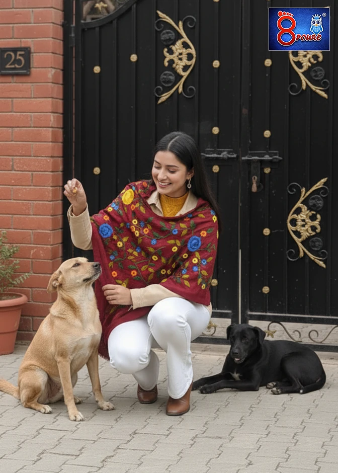 Handcrafted Winter Wrap | HWW 03