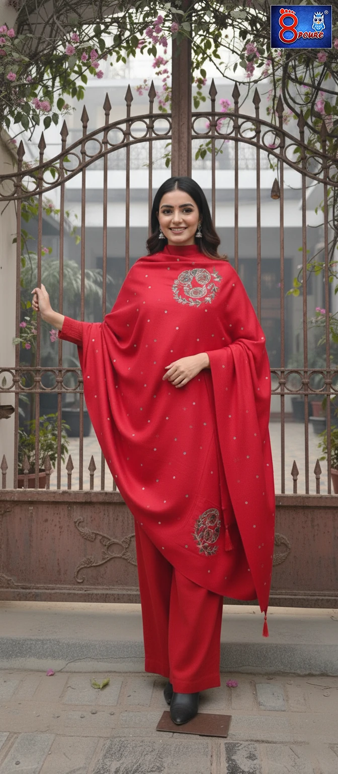 Handcrafted Winter Wrap | HWW 08