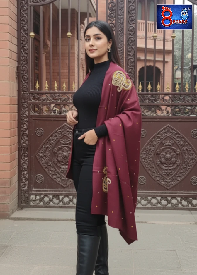 Handcrafted Winter Wrap | HWW 13