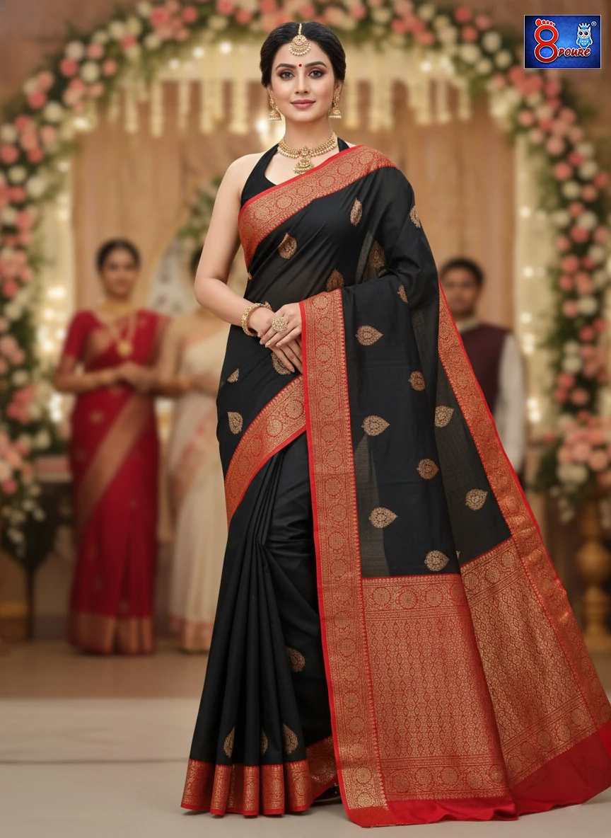 Handwoven Katan Silk Banaras | SL | BDS 20