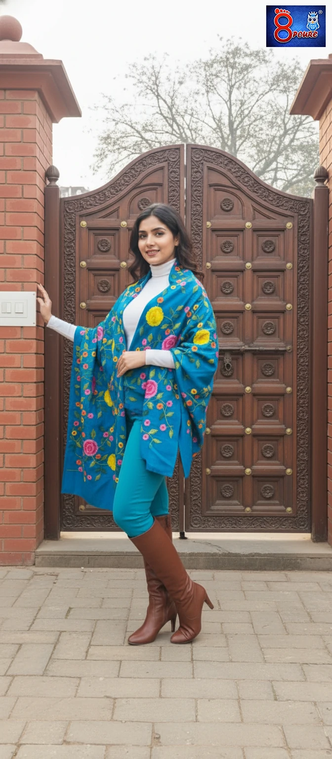 Handcrafted Winter Wrap | HWW 10